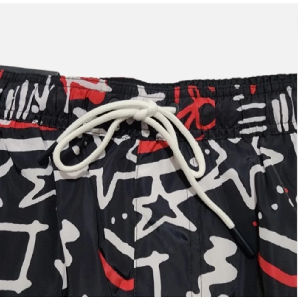 Tommy Hilfiger Men's Swim Trunks Lined Drawstring Pockets Size XXL